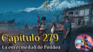 Assassin’s Creed Odyssey Capítulo 279  La enfermedad de Potidea Castellano Español [upl. by Arytal]