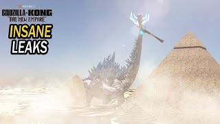 Godzilla X Kong Shimo Ghidorah FlashBack Scene LEAKED Shimo Is MALE HUGE Movie Update amp More [upl. by Cosenza594]