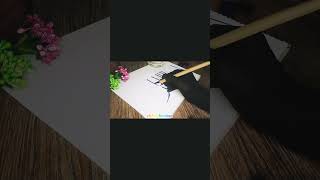 Arabic calligraphy for beginnersviralvideo art arabicart arthow [upl. by Atal]