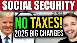 NO TAXES Trump’s Social Security 2025 BIG CHANGES [upl. by Eneluqcaj920]