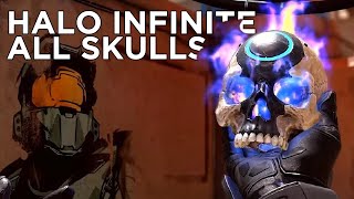 Halo Infinite  ALL 12 SKULLS LOCATIONS Campaign Skulls [upl. by Coh]