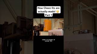 How CheezIts are actually made 😳 Part 1 cheezits cheezit cheez [upl. by Spillar]