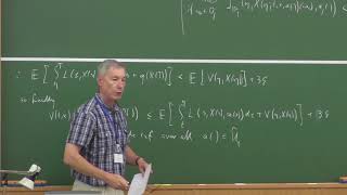 HJB equations dynamic programming principle and stochastic optimal control 5  Andrzej Święch [upl. by Noli]