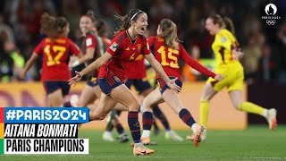 The best of Aitana Bonmati at the Olympics  Athlete Highlights [upl. by Jordan]