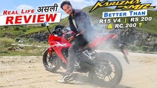 Hero Karizma Xmr 210 Vs Duke 250 Drag Race ये तो सोचा ही नहीं था 😳  Duke 250 and karizma race [upl. by Yra]