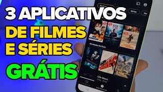 3 APLICATIVOS PARA ASSISTIR FILMES E SÉRIES GRÁTIS EM PORTUGUÊS [upl. by Nodnrb]