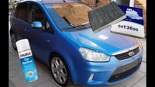 Ford C Max Interior Cabin Filter Replacement  Air Con [upl. by Bret932]