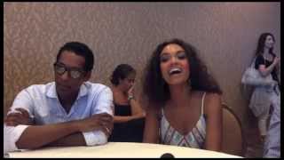 Orlando Jones and Lyndie Greenwood Interview  Sleepy Hollow [upl. by Adila]