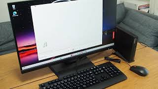 【音楽再生・スピーカー】Lenovo ThinkCentre M75q Tiny Gen 5（AMD）｜小型のデスクトップパソコン [upl. by Enitsirhc]