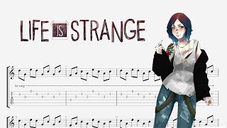 Life Is Strange  Obstacles By Syd Matters  Guitar tab [upl. by Catlaina702]