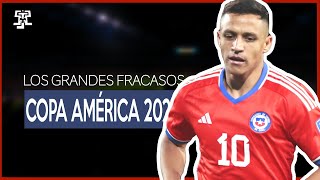 Los 6 GRANDES FRACASOS de la COPA AMERICA 2024 [upl. by Norris]