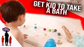 How To Make Bath Time Fun  Supernanny [upl. by Demetra960]