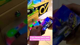 cara gesek kartu di Timezone Fun Station [upl. by Linzy597]