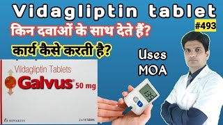 Vidagliptin tablets galvus 50 mg  vidagliptin 50 mg tablet uses in hindi [upl. by Aubarta]