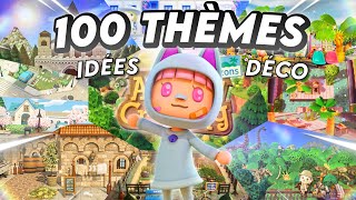 100 IDÉES DE THÈMES D’ÎLE DANS ANIMAL CROSSING NEW HORIZONS  😱 [upl. by Oira83]