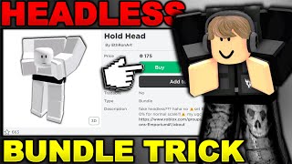 THIS NEW HEADLESS HEAD TRICK IS AMAZING Headless Horseman Also Glitched For Free Again ROBLOX [upl. by Ahser]