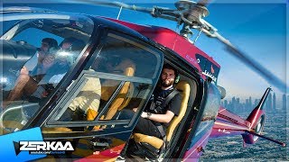 FLYING A HELICOPTER OVER DUBAI [upl. by Mook]