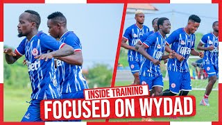 KIKOSI KIMEFANYA MAZOEZI YA MWISHO KABLA YA KUSAFIRI KUIFUATA WYDAD CASABLANCA [upl. by Wulf]