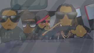 2 Chainz quotDope Peddlerquot Video Cartoon by HdotRoss [upl. by Genevra508]