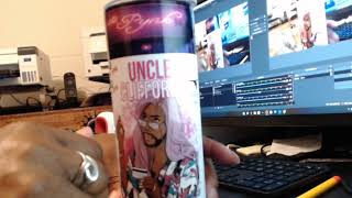 How to add to a tumbler you have already sublimated to the Cricut Mini Easy Press [upl. by Leuname]