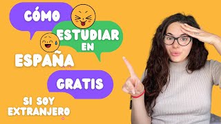 🌏 Beca COMPLETA para Estudiar en España 🇪🇸 para EXTRANJEROS [upl. by Ahtamas]