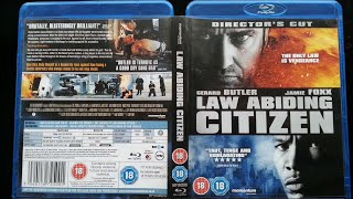 Law Abiding Citizen Directors Cut BluRay Product Review [upl. by Nytsyrk213]