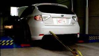 Subaru WRX catback Lachute Performance [upl. by Ulrike]