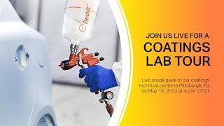 CovestroLive Coatings Lab Tour [upl. by Wasson]