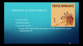 Chapter 12  Diffusion of Responsibility [upl. by Gaynor]