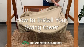 How to Install Your Swing Cover [upl. by Parette303]