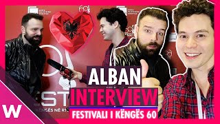 Alban Ramosaj “Theje” Interview  Festivali i Këngës 60  Albania Eurovision 2022 [upl. by Hakan]