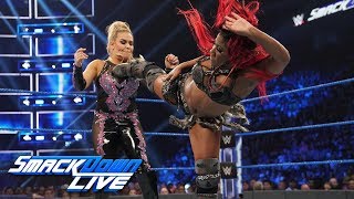 Natalya vs Ember Moon SmackDown LIVE Aug 6 2019 [upl. by Rudolf]