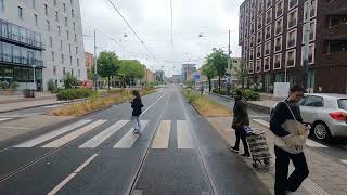 GVB  Amsterdam  Tram  Lijn 14  Slotermeer  Flevopark  Verschillende trams  verzameld videos [upl. by Nref]