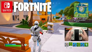 INSANE Nintendo Switch GAMEPLAY  Fortnite on Nintendo Switch 58 [upl. by Idnerb]