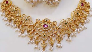 silver based gold jewellery  925silver jewellery  silver designs silverjewellerysilver [upl. by Rube]