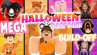 MEGA Halloween Bedroom BuildOff Panda Vs 7 FANS [upl. by Dunning320]