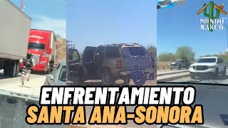 SE DIO EL TOPÔN ENTRE JÉRCITO Y SÎCARIOS EN SANTA ANA SONORA [upl. by Quin]