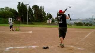 2014 Miken Recoil 750X Balanced ASA ONLY 22 Home Runs  Steve Perry [upl. by Feer]