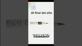 El lapiz al comienzo del año vs al final del año💀 capcut shorts creditos no mios [upl. by Jeannine]