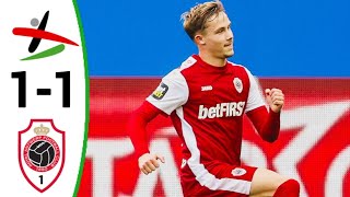 OudHeverlee Leuven vs Antwerp 11 All Goals and Extended Highlights [upl. by Ecinert]