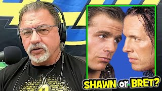 Al Snow on Who Is Better  Shawn Michaels or Bret Hart [upl. by Lleda]