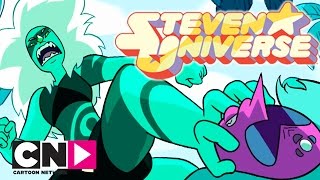 Steven Universe  Alexandrite vs Malachite  Cartoon Network [upl. by Eanal]