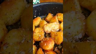 Wine amp shallot roasties 🍷roastpotatoes recipe dinner potato cooking [upl. by Feenah499]