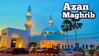 Most Beautiful Azan And Beautiful Mosque In Seremban Malaysia ❤️🇲🇾❤️ [upl. by Krute]