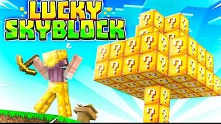 lucky skyblock part 1 proboiz95 anshubisht techno yessmartypai minecraft gamerfleet [upl. by Ablem]