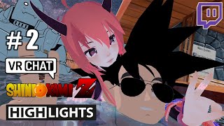 SHINIKAMIVR TWITCH HIGHLIGHTS VRCHAT 2 VRCHAT Goku [upl. by Novelc]