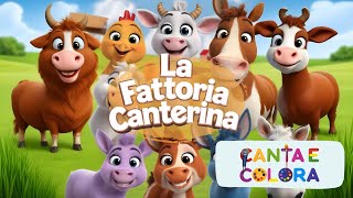 Canta e Colora La Fattoria Canterina [upl. by Brawley]