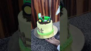 Tractor theme cake 🚜 cake shorts shortfeed ytshorts youtubeshorts viralshort viralvideo [upl. by Nirroc]