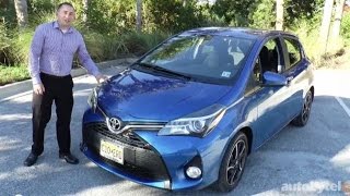 2015 Toyota Yaris Walkaround Video Review [upl. by Yajeet]