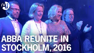 ABBA REUNION 2016 Full interview at Mamma Mia  I Still Have Faith In You due 2020 [upl. by Ycnaffit]